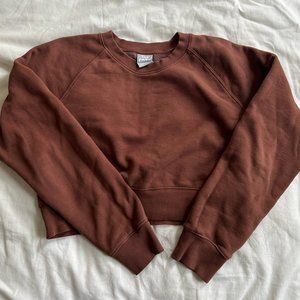 Tna Cozy Fleece Perfect Raglan Sweatshirt